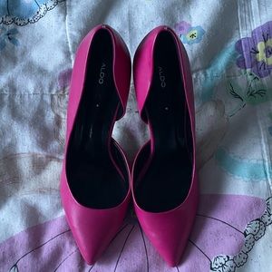 Pink Aldo heels